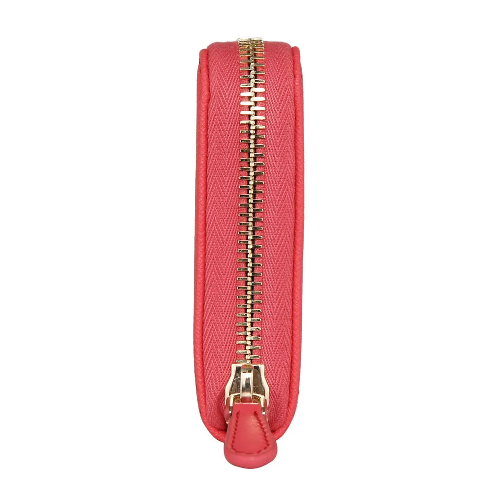 Zip Wallet | Lollipop Red