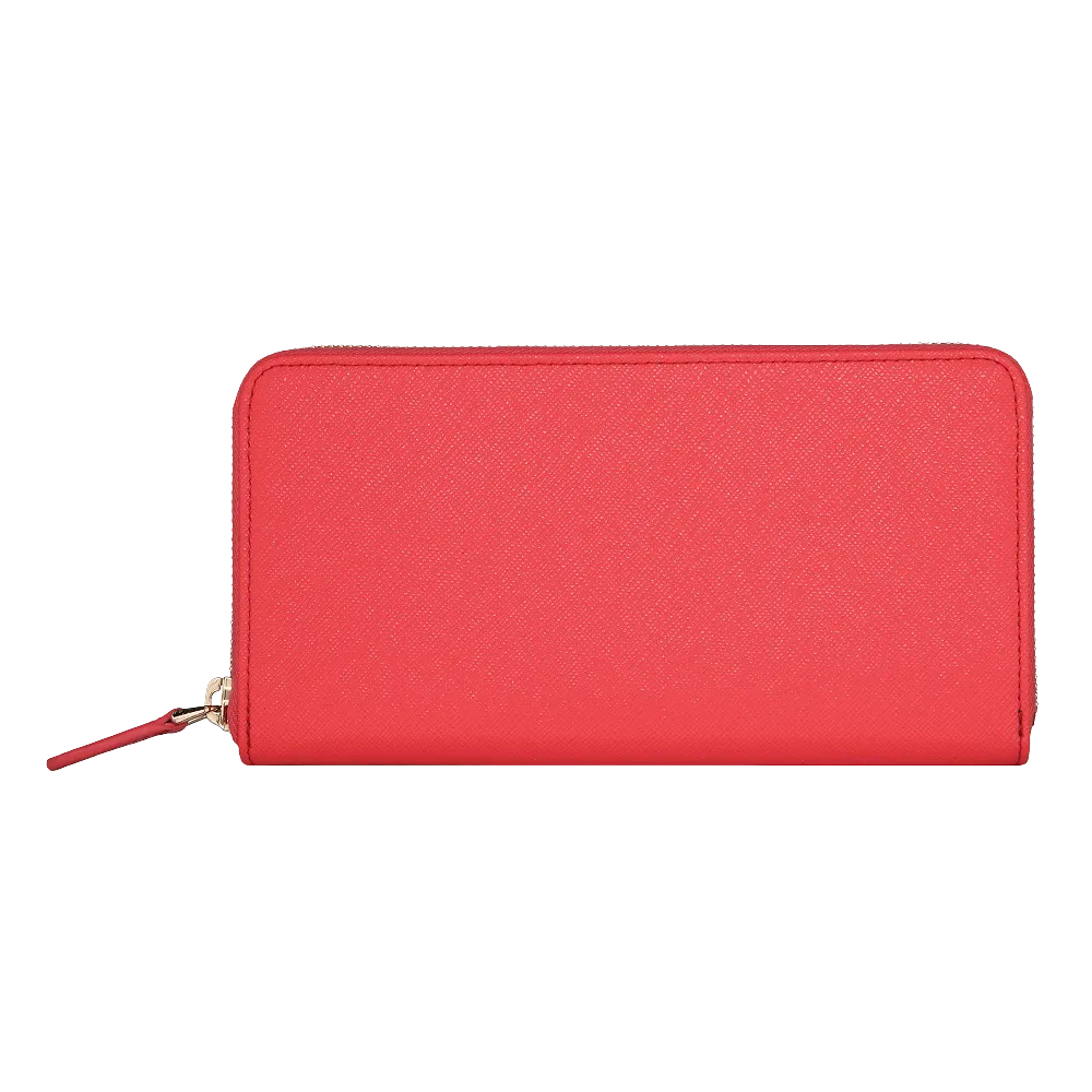 Zip Wallet | Lollipop Red