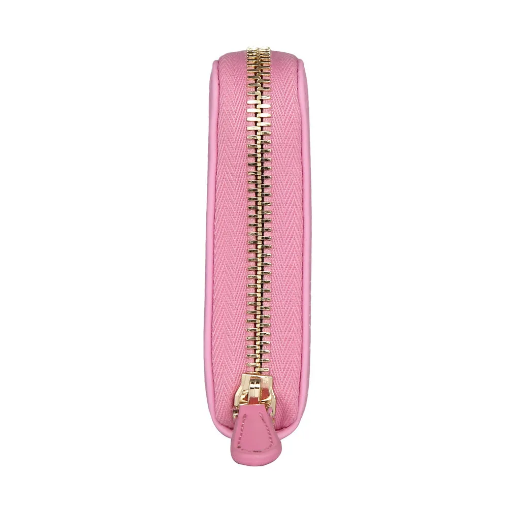 Zip Wallet | Smooth Bubblegum Pink