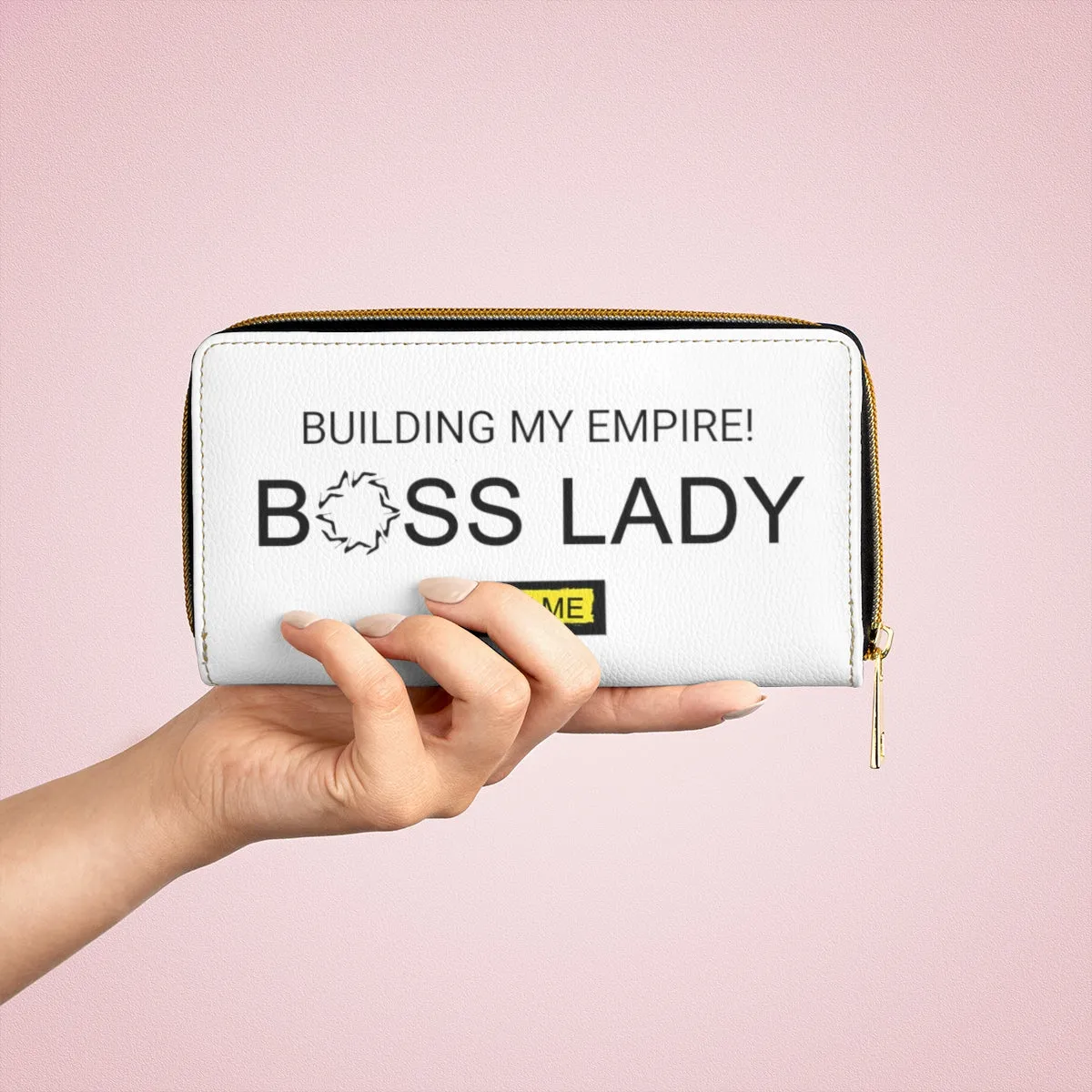 Zipper Wallet 'Boss Lady'