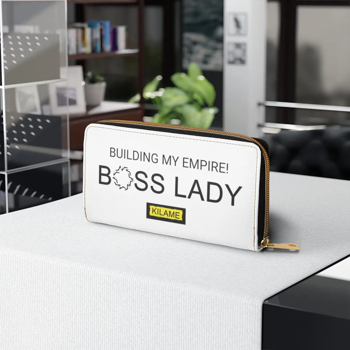 Zipper Wallet 'Boss Lady'